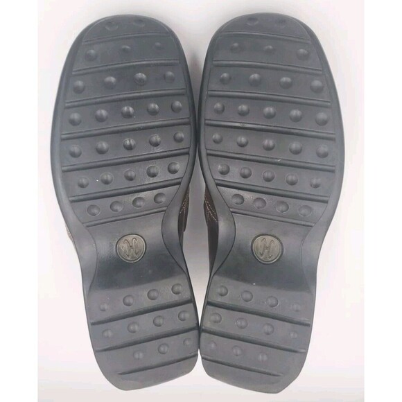 Cole Haan Slip On Loafer 9.5M Brown 161 C04269 E5‎ Square Toe Shoes VTG - Picture 7 of 9